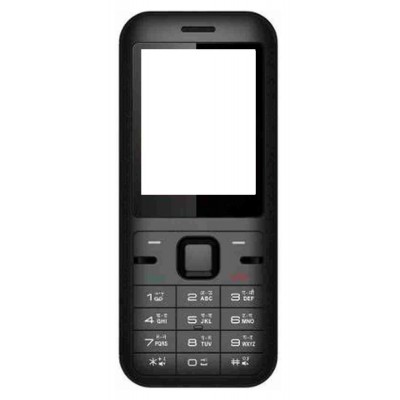 Full Body Housing For Intex Mega 8 Black Red - Maxbhi Com