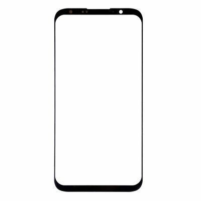 Replacement Front Glass For Meizu 16 Plus Black By - Maxbhi Com