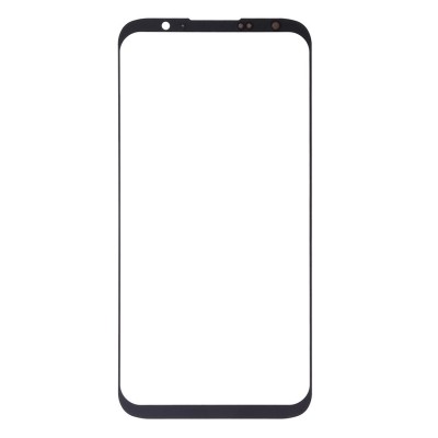 Replacement Front Glass For Meizu 16 Plus Black By - Maxbhi Com
