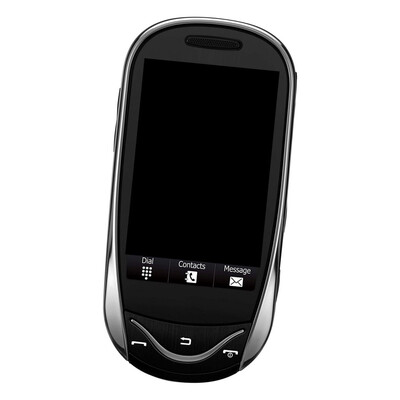 Lcd Frame Middle Chassis For Samsung A697 Sunburst Black By - Maxbhi Com