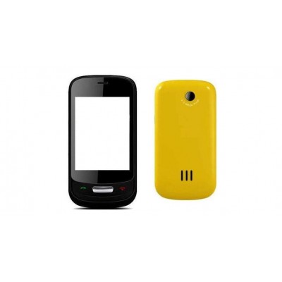 Full Body Housing For Karbonn K3000 Black Yellow - Maxbhi Com