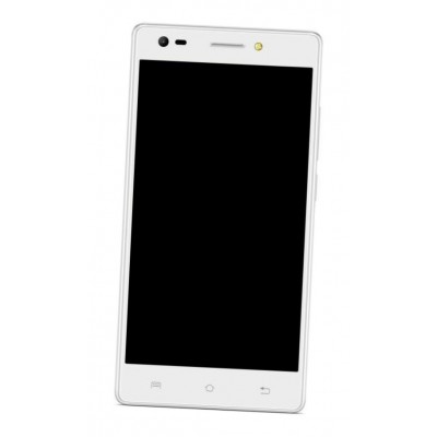 Lcd Frame Middle Chassis For Lava V2 3gb White By - Maxbhi Com