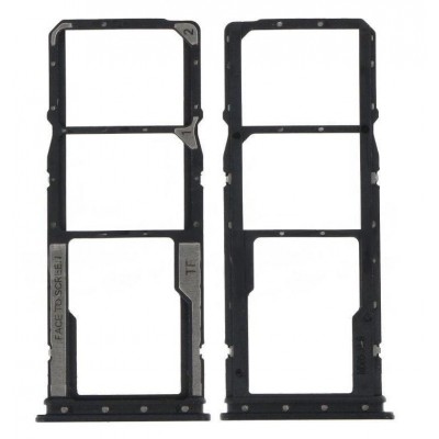 Sim Card Holder Tray For Xiaomi Redmi 9t Black - Maxbhi Com