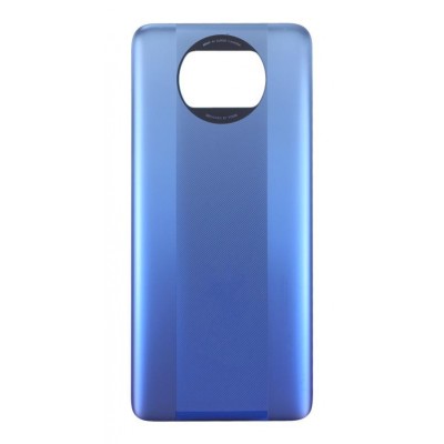 Back Panel Cover For Xiaomi Poco X3 Pro Blue - Maxbhi Com