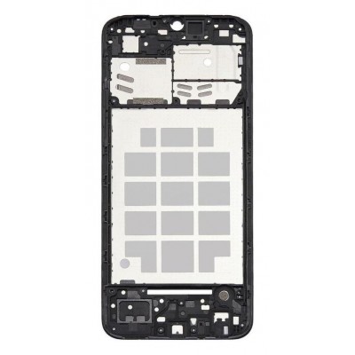 Lcd Frame Middle Chassis For Samsung Galaxy A03 Core Black By - Maxbhi Com