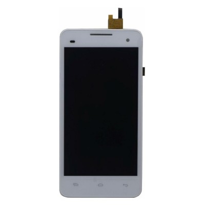Lcd With Touch Screen For Micromax A190 Canvas Hd Plus White By - Maxbhi Com