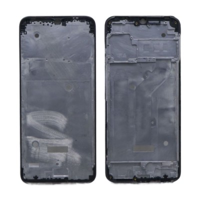 Lcd Frame Middle Chassis For Tecno Spark 9 Black By - Maxbhi Com
