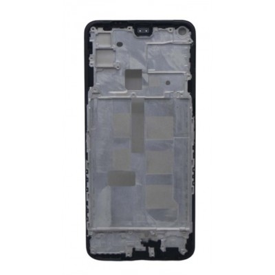 Lcd Frame Middle Chassis For Realme Narzo 30 Pro 5g Black By - Maxbhi Com