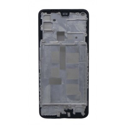 Lcd Frame Middle Chassis For Realme Narzo 30 Pro 5g Silver By - Maxbhi Com