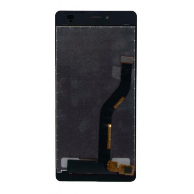 Lcd With Touch Screen For Panasonic P71 Black By - Maxbhi Com
