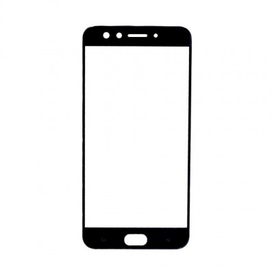 Replacement Front Glass For Oppo F3 Plus 6gb Ram Black By - Maxbhi Com
