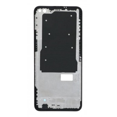 Lcd Frame Middle Chassis For Oppo Reno4 Z 5g Black By - Maxbhi Com