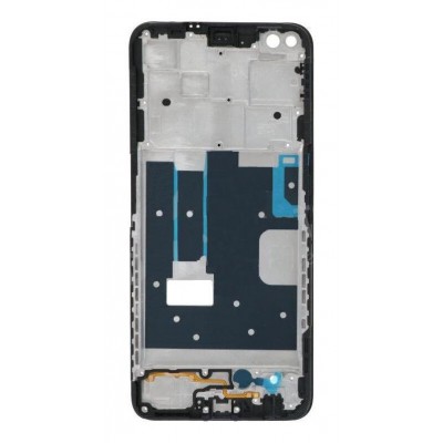 Lcd Frame Middle Chassis For Oppo Reno4 Z 5g White By - Maxbhi Com