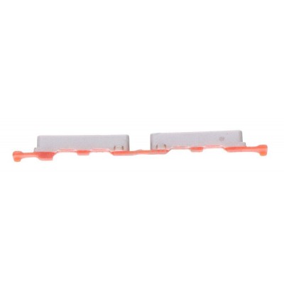 Volume Side Button Outer For Oppo Reno4 Z 5g White By - Maxbhi Com