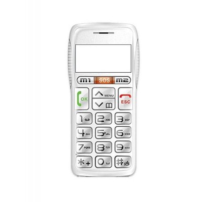 Full Body Housing For Magicon Senior Duo White - Maxbhi Com