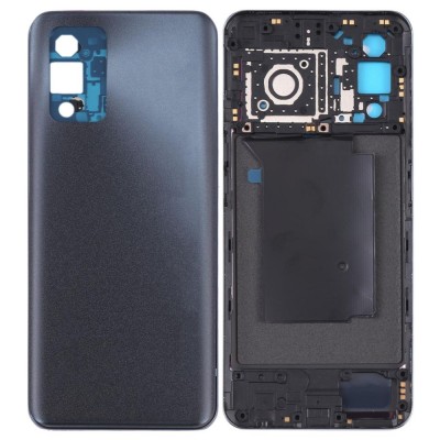 Back Panel Cover For Realme Q3 Pro 5g Black - Maxbhi Com