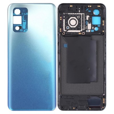 Back Panel Cover For Realme Q3 Pro 5g Blue - Maxbhi Com