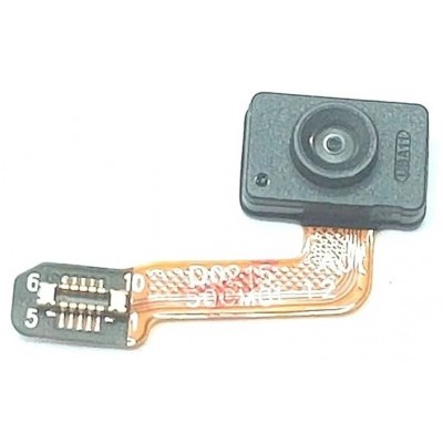 Fingerprint Sensor Flex Cable For Realme Q3 Pro 5g Black By - Maxbhi Com