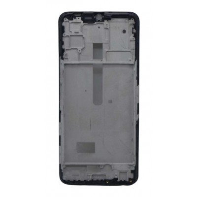 Lcd Frame Middle Chassis For Vivo Y72 5g India Black By - Maxbhi Com