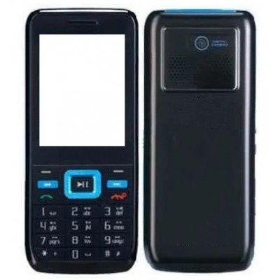 Full Body Housing For Maxx Mx243 Black Blue - Maxbhi Com