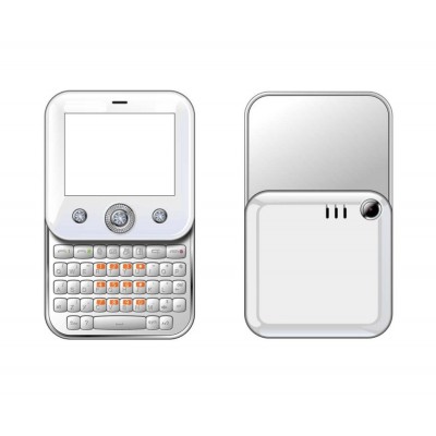Full Body Housing For Micromax Q56 White - Maxbhi Com