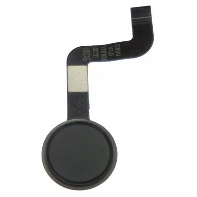 Fingerprint Sensor Flex Cable For Wiko View2 Black By - Maxbhi Com