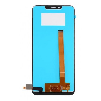 Lcd With Touch Screen For Wiko View2 Go Black Bleen By - Maxbhi Com
