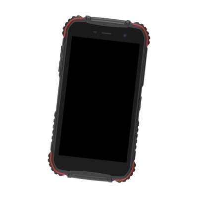 Lcd Frame Middle Chassis For Doogee S35 Black By - Maxbhi Com