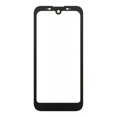 Replacement Front Glass For Doogee S59 Pro Black By - Maxbhi Com
