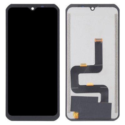 Lcd With Touch Screen For Doogee S88 Plus Black By - Maxbhi Com