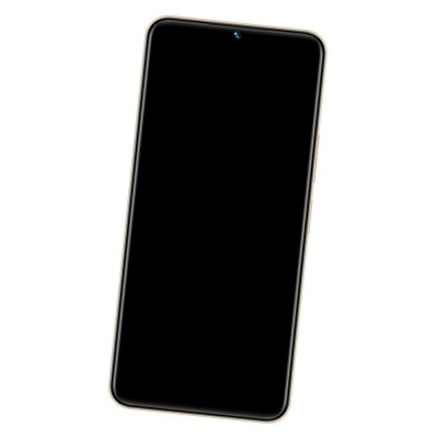 Lcd Frame Middle Chassis For Vivo Y35 2022 Black By - Maxbhi Com
