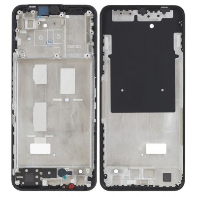 Lcd Frame Middle Chassis For Vivo Y35 2022 White By - Maxbhi Com