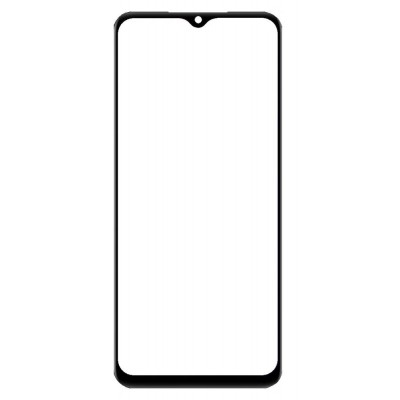 Replacement Front Glass For Vivo Y35 2022 Black By - Maxbhi Com