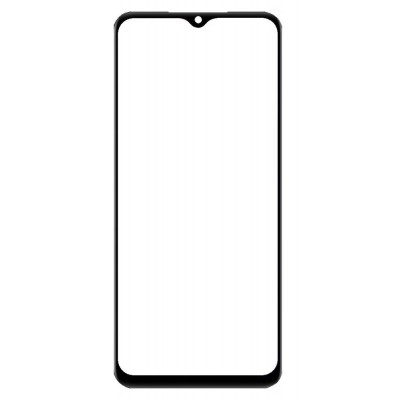 Replacement Front Glass For Vivo Y35 2022 Black By - Maxbhi Com