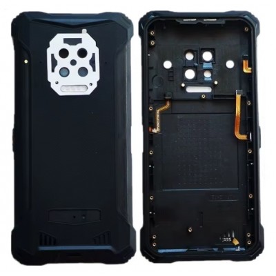 Back Panel Cover For Doogee S86 Black - Maxbhi Com
