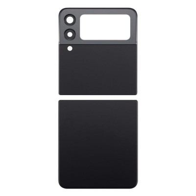 Back Panel Cover For Samsung Galaxy Z Flip4 5g Black - Maxbhi Com
