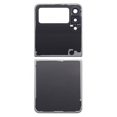 Back Panel Cover For Samsung Galaxy Z Flip4 5g Black - Maxbhi Com