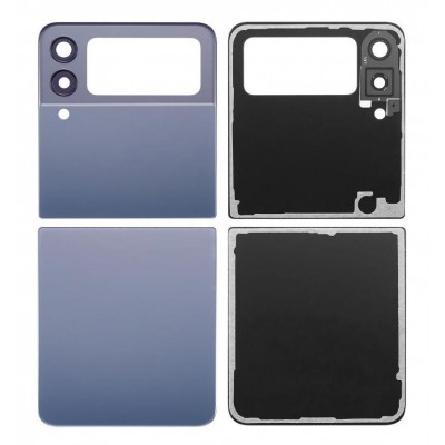 Back Panel Cover For Samsung Galaxy Z Flip4 5g Blue - Maxbhi Com