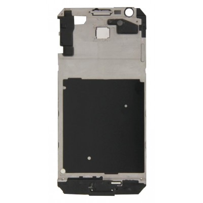 Lcd Frame Middle Chassis For Samsung G530fz With Dual Sim Grey By - Maxbhi Com