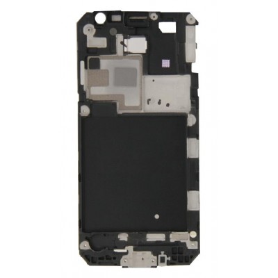 Lcd Frame Middle Chassis For Samsung G530fz With Dual Sim Grey By - Maxbhi Com