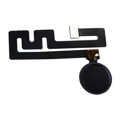 Fingerprint Sensor Flex Cable For Bq Aquaris X Black By - Maxbhi Com