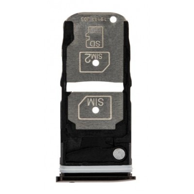 Sim Card Holder Tray For Motorola One Zoom Black - Maxbhi Com