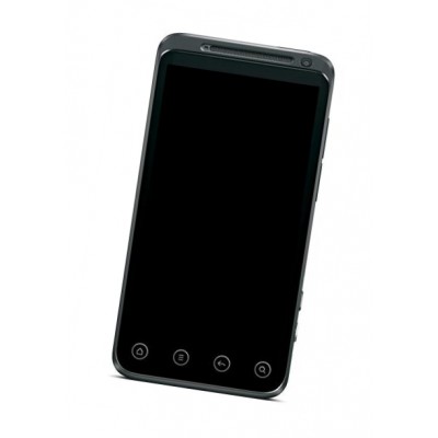 Lcd Frame Middle Chassis For Htc Evo 3d Shooter G17 X515 Black By - Maxbhi Com