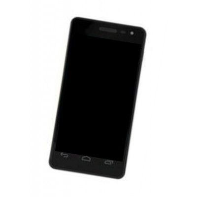 Lcd Frame Middle Chassis For Spice Mi495 Stellar Virtuoso White By - Maxbhi Com