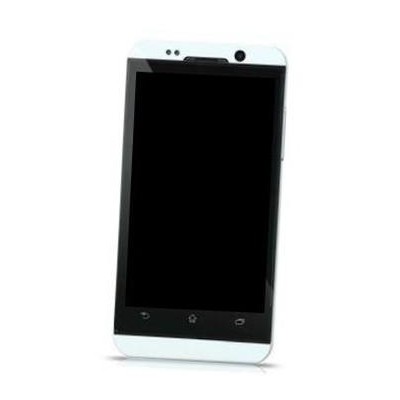 Lcd Frame Middle Chassis For Iberry Auxus Handy H01 White By - Maxbhi Com