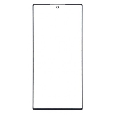 Replacement Front Glass For Samsung Galaxy S22 Ultra 5g Black By - Maxbhi Com