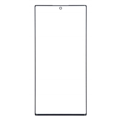 Replacement Front Glass For Samsung Galaxy S22 Ultra 5g Burgundy By - Maxbhi Com