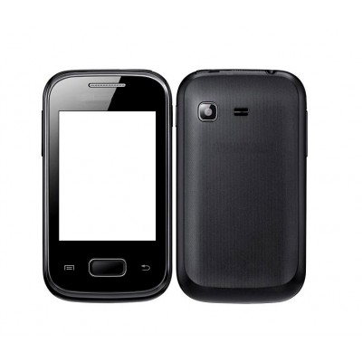 Full Body Housing For Samsung Galaxy Pocket Black - Maxbhi Com