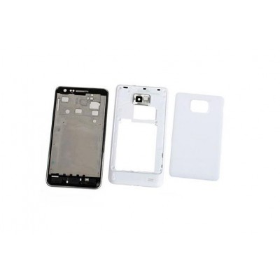 Full Body Housing For Samsung Galaxy S2 Plus White - Maxbhi Com
