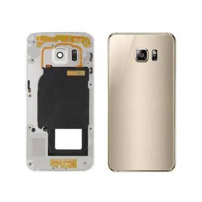 Full Body Housing For Samsung Galaxy S6 Gold - Maxbhi Com